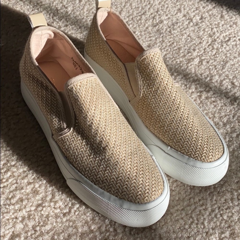 Woven Slip-on Sneakers